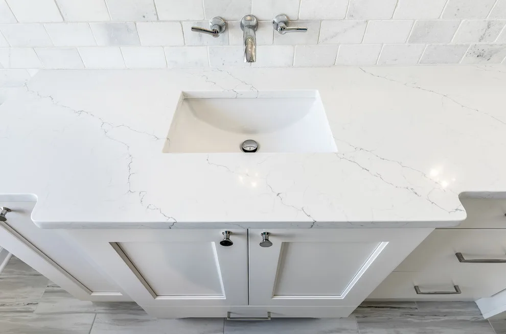 Minimalist White Bathroom Design by BeeTree Homes - Photo 11