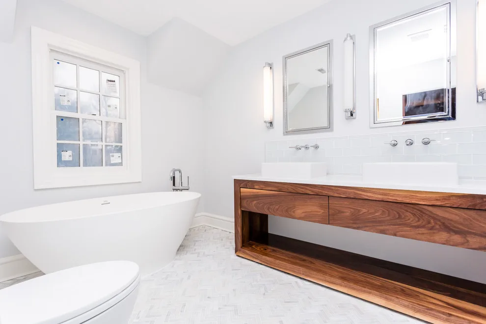 Clearmont Modern Master Bathroom by More For Less Remodeling - Photo 6