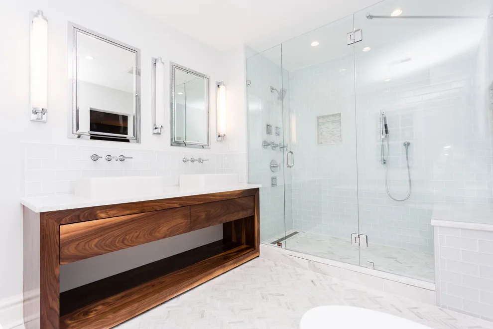 Clearmont Modern Master Bathroom by More For Less Remodeling - Photo 2