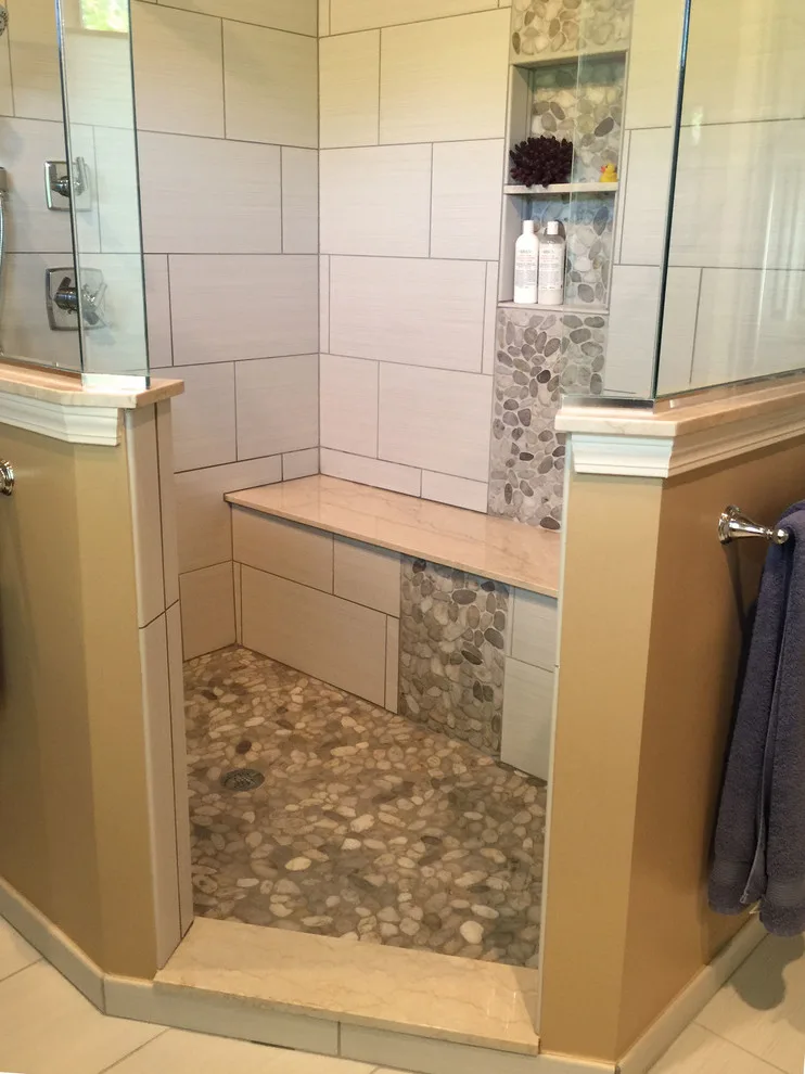 Clinton Twp Bathroom Renovation with New Layout by Kopke Remodeling & Design - Photo 30