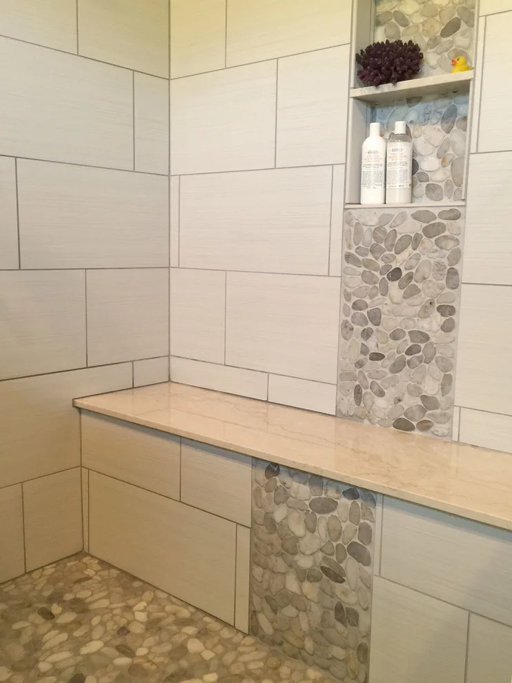 Clinton Twp Bathroom Renovation with New Layout by Kopke Remodeling & Design - Photo 12