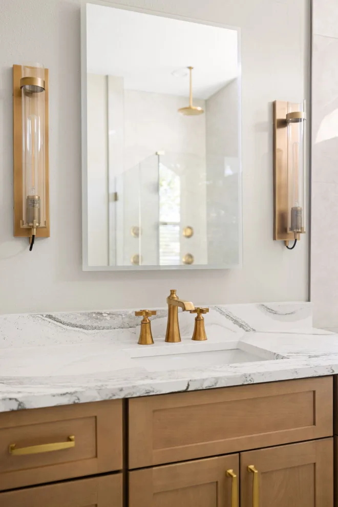CMK Bathroom Renovation with Zero Entry Shower by CMK Construction - Photo 6