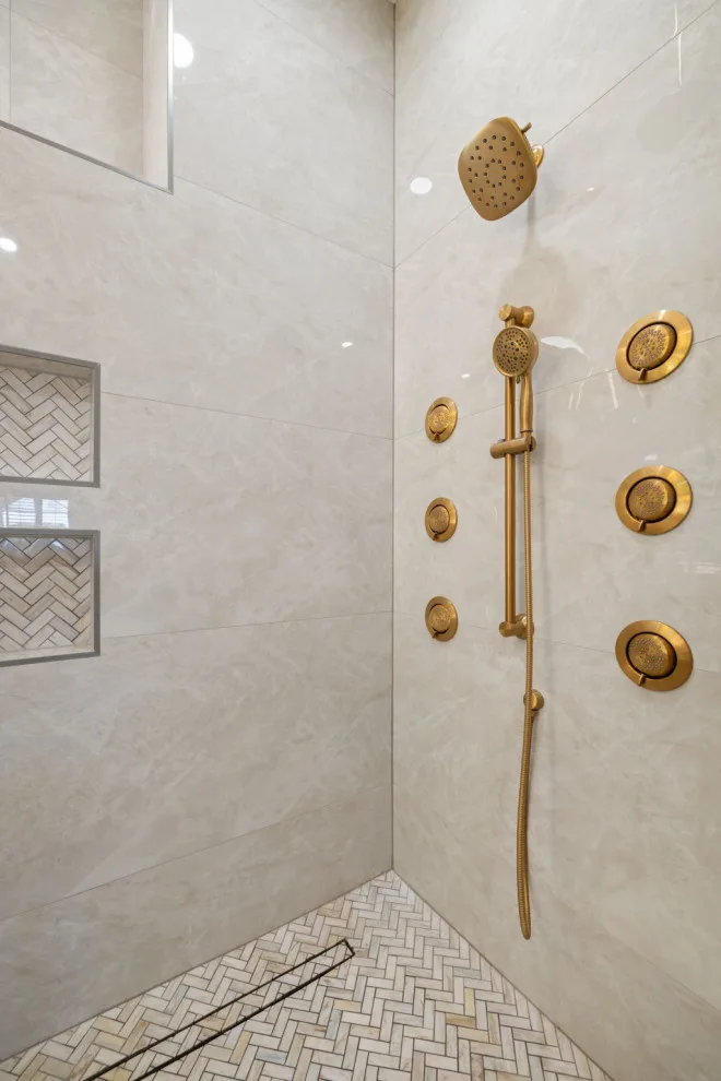CMK Bathroom Renovation with Zero Entry Shower by CMK Construction - Photo 4