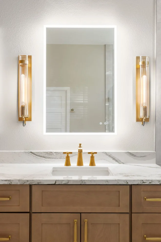 CMK Bathroom Renovation with Zero Entry Shower by CMK Construction - Photo 2