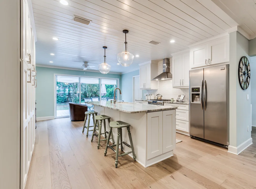 Contemporary Coastal Kitchen by BeeTree Homes - Photo 9