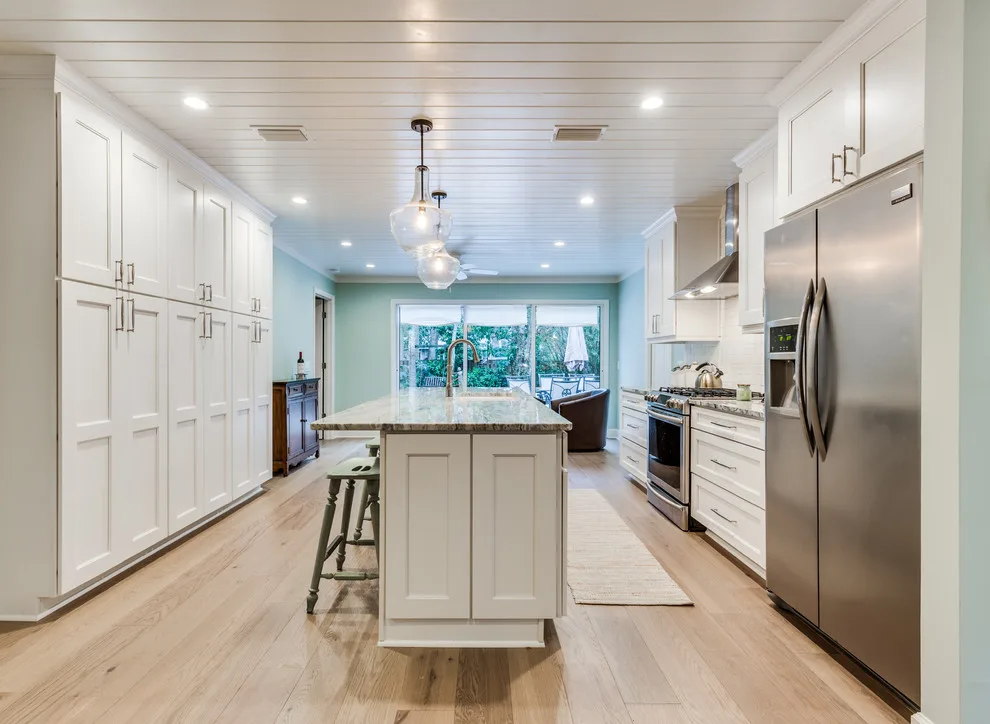 Contemporary Coastal Kitchen by BeeTree Homes - Photo 32