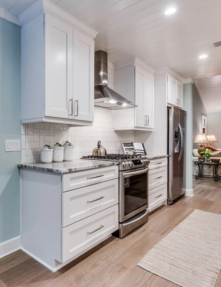 Contemporary Coastal Kitchen by BeeTree Homes - Photo 16