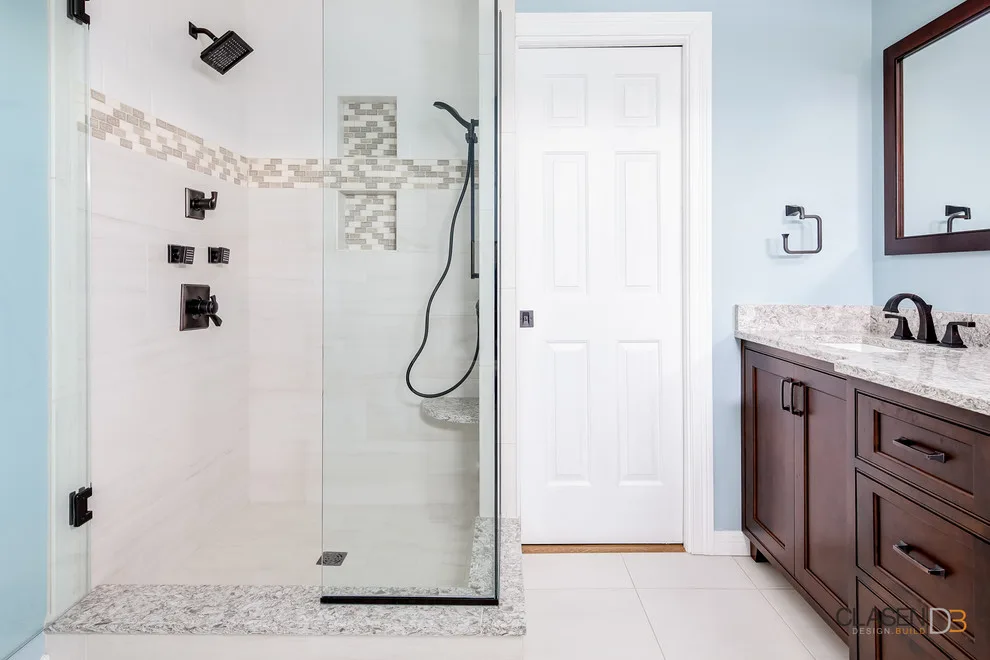 Cobblestone Path - Master Bath Remodel by Clasen Design Build, LLC. - Photo 3
