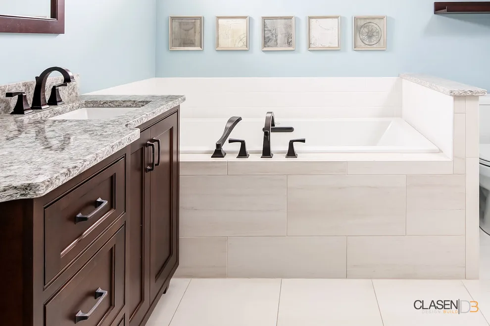 Cobblestone Path - Master Bath Remodel by Clasen Design Build, LLC. - Photo 4