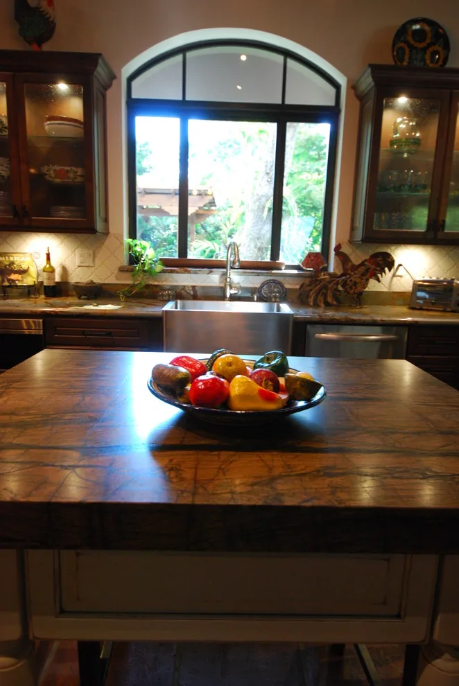 Rustic Kitchen at Coconut Grove by Eleet Fine American Cabinetry - Photo 4