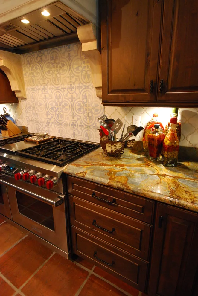 Rustic Kitchen at Coconut Grove by Eleet Fine American Cabinetry - Photo 9