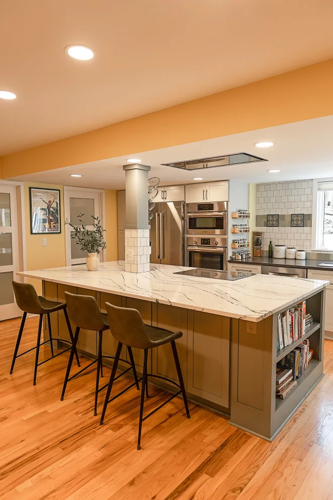 Vibrant and Playful Kitchen Renovation by D.A. Home Improvement - Photo 12
