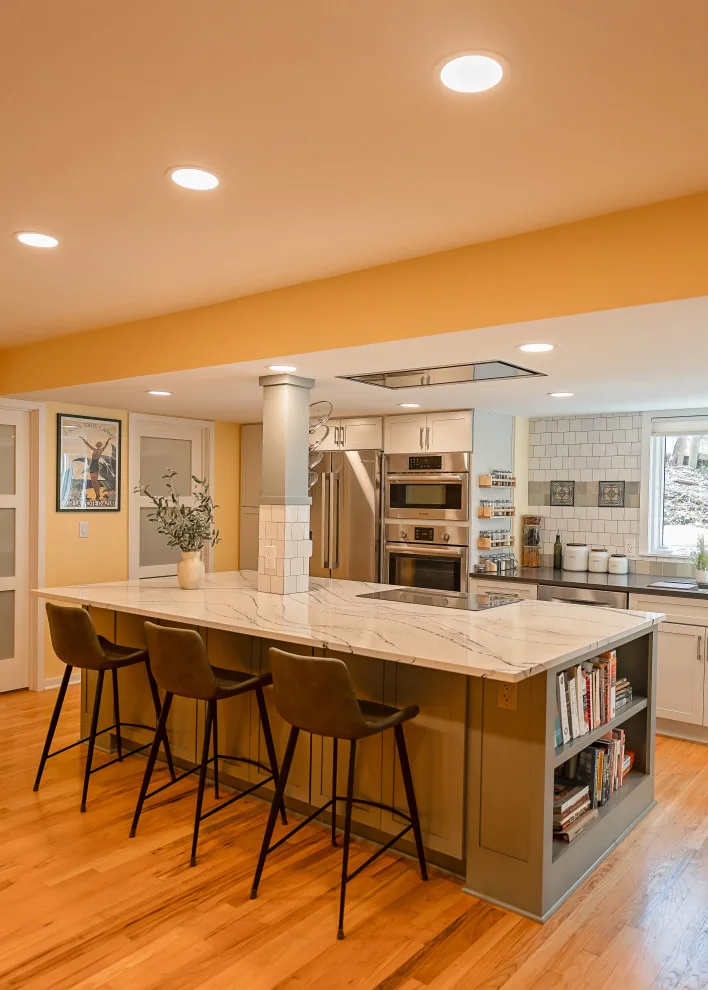 Vibrant and Playful Kitchen Renovation by D.A. Home Improvement - Photo 18