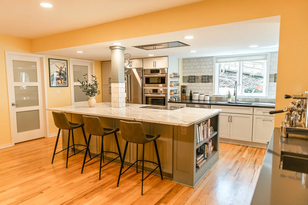 Vibrant and Playful Kitchen Renovation by D.A. Home Improvement - Photo 16