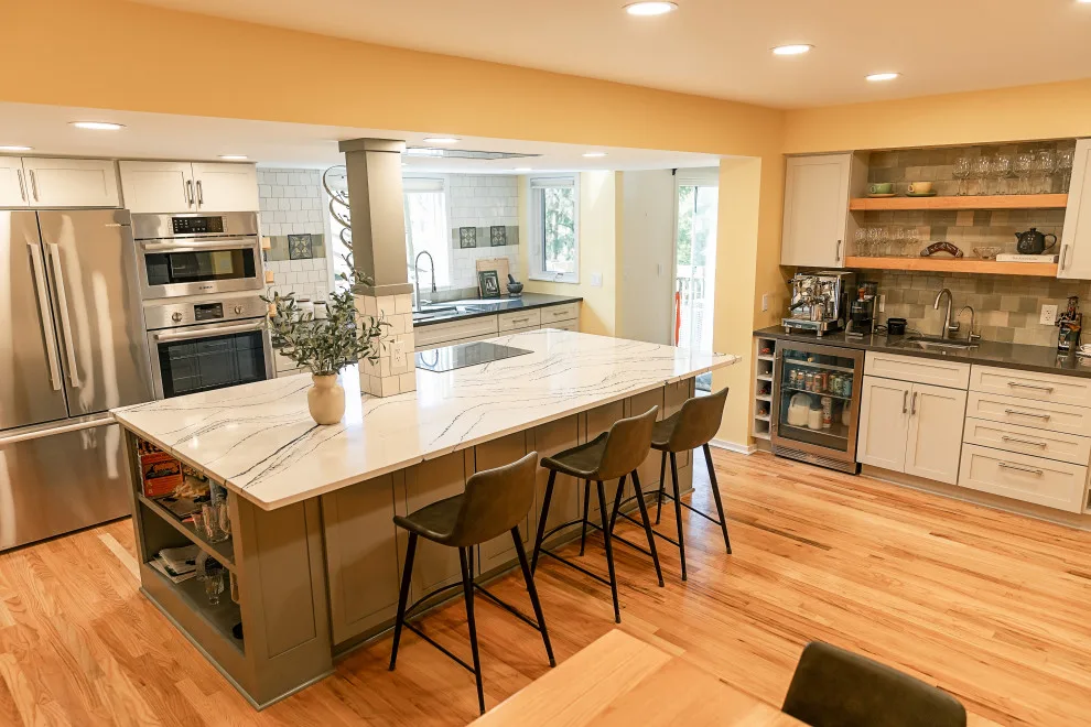 Vibrant and Playful Kitchen Renovation by D.A. Home Improvement - Photo 17