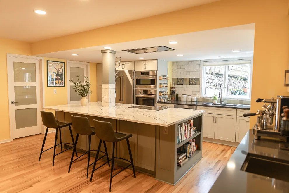 Vibrant and Playful Kitchen Renovation by D.A. Home Improvement - Photo 25