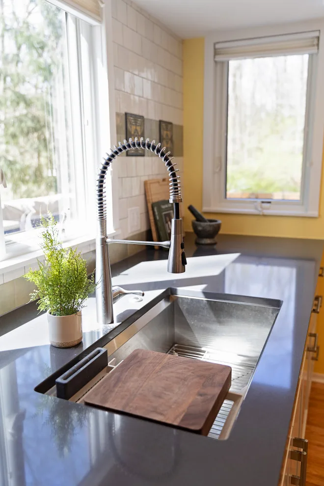 Vibrant and Playful Kitchen Renovation by D.A. Home Improvement - Photo 9