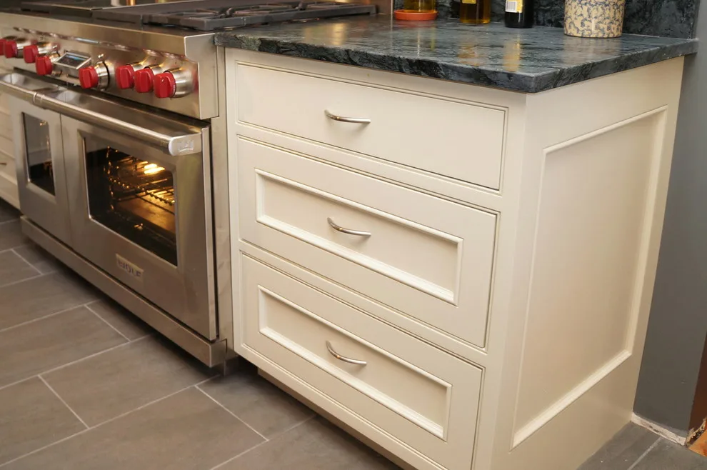 Wood Counter with Beaded Inset by Taylor Made Cabinets, Leominster MA - Photo 5