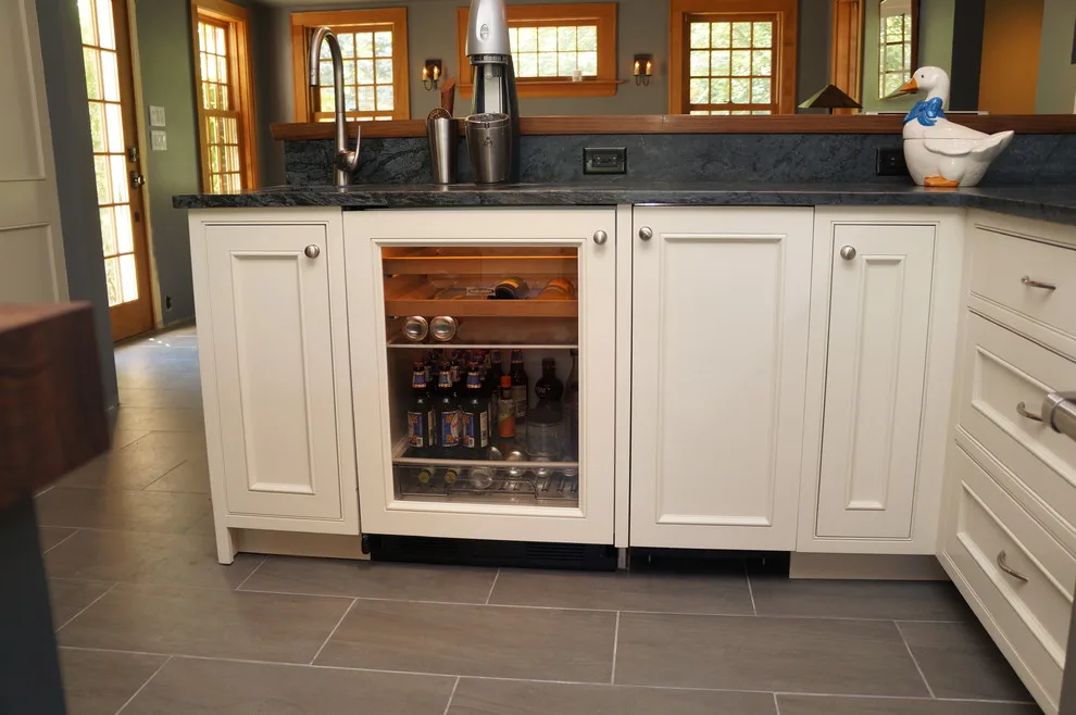 Wood Counter with Beaded Inset by Taylor Made Cabinets, Leominster MA - Photo 4