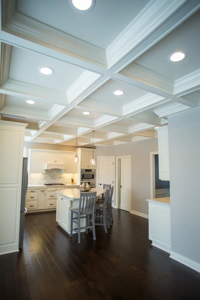 Coffered Ceiling Kitchen Renovation by Stier Construction Inc. - Photo 2