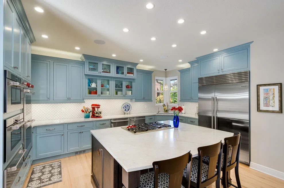 Vibrant Kitchen Renovation; Designed by Michelle Eliason by Kitchens On Broadway - Photo 7