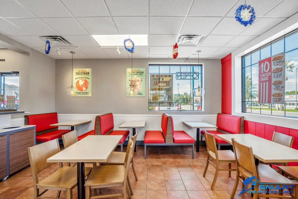 KFC Restaurant Renovation Project in Houston, Texas by Smart Remodeling LLC - Photo 3