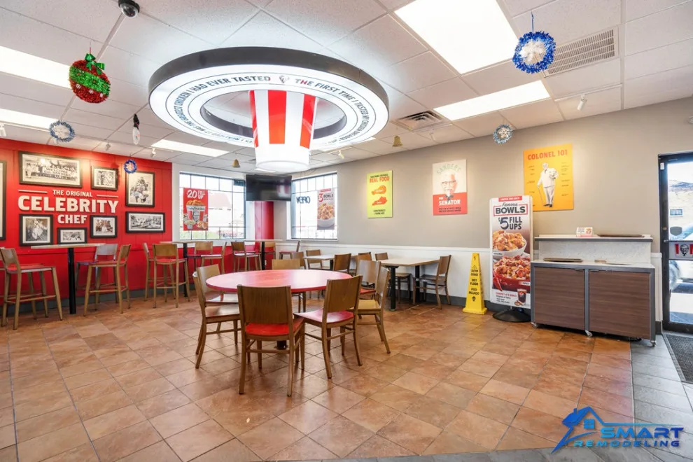 KFC Restaurant Renovation Project in Houston, Texas by Smart Remodeling LLC - Photo 4
