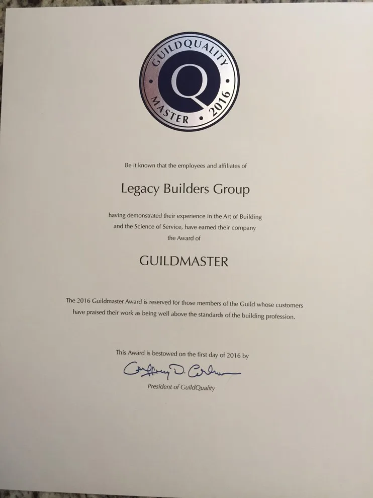 Corporate Recognition Awards by Legacy Builders Group - Photo 2