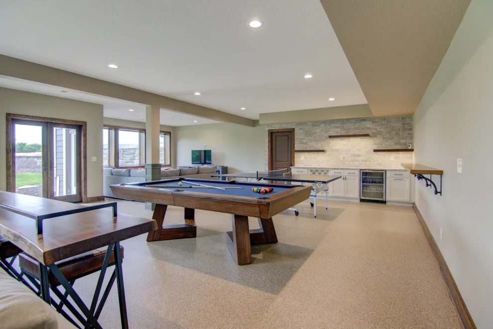 Year-Round Entertaining Basement Renovation by KCBR Design | Remodel - Photo 18