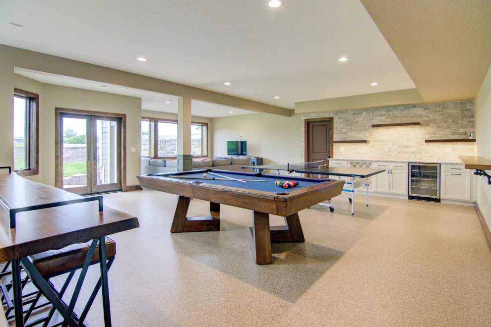 Year-Round Entertaining Basement Renovation by KCBR Design | Remodel - Photo 21