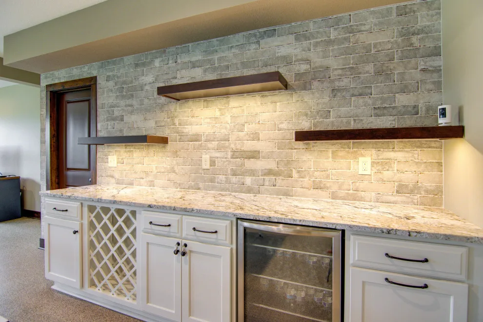 Year-Round Entertaining Basement Renovation by KCBR Design | Remodel - Photo 25
