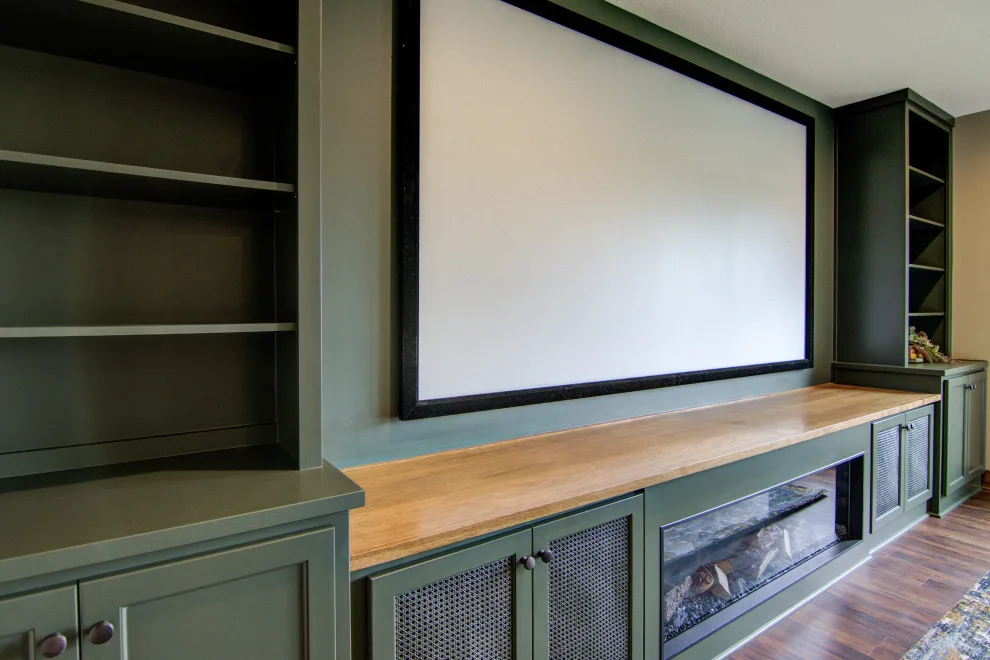 Year-Round Entertaining Basement Renovation by KCBR Design | Remodel - Photo 11