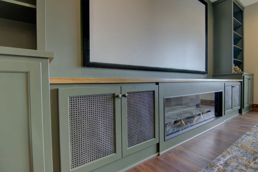 Year-Round Entertaining Basement Renovation by KCBR Design | Remodel - Photo 12