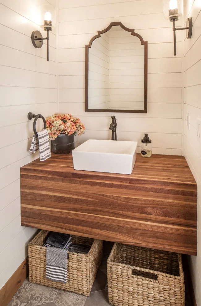 Powder Room Inspirations by Tangerine Designs Kitchens And Baths - Photo 2