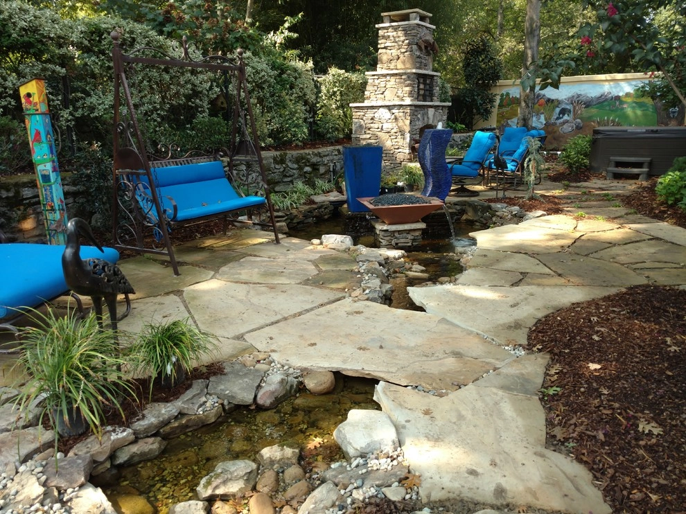 Woodland Backyard Retreat by Allin Landscaping - Photo 3