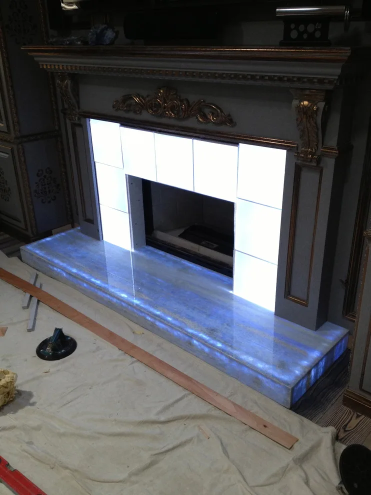 Personalized Fireplace Illumination by Dave Lane Construction Co. - Photo 13