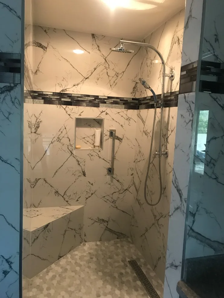 Total Bathroom Renovation by Amos Tile LV - Photo 6