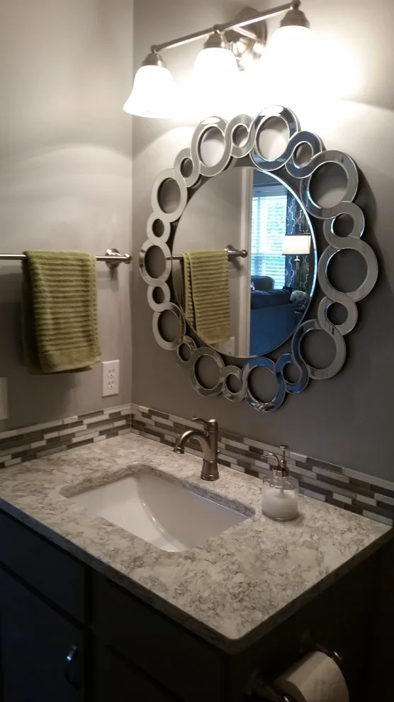 Comstock Park Half Bathroom Renovation by DreamMaker Bath & Kitchen Of Greater Grand Rapids - Photo 2