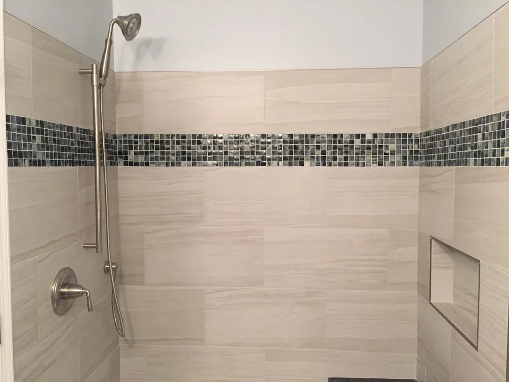Master Bathroom in a Condominium by Whitney Garrett / Kenwood Kitchens - Photo 2