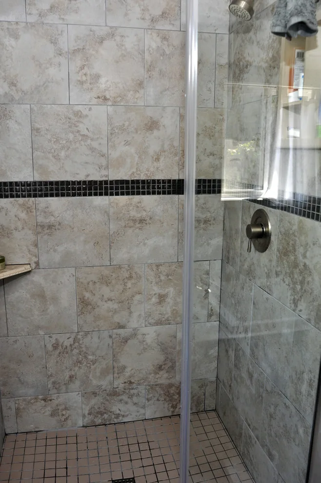 Midland, MI Conservative Cascade Bathroom Renovation by Tri-City Remodeling & Nowak Cabinets - Photo 4