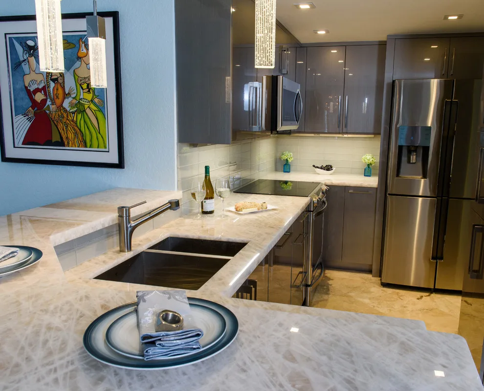 Contemporary Kitchen and Bathroom Renovation by Allied Kitchen, Bath, Home And Outdoor Living - Photo 7