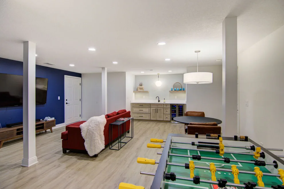 Modern Basement Renovation Kansas City, MO by KCBR Design | Remodel - Photo 13