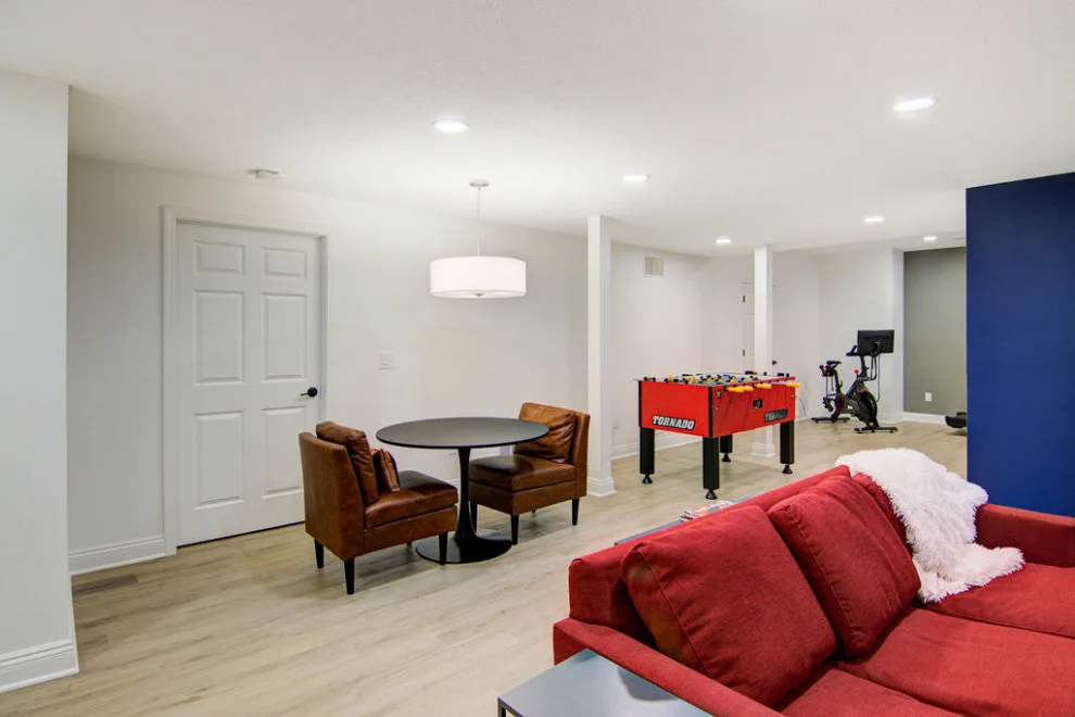 Modern Basement Renovation Kansas City, MO by KCBR Design | Remodel - Photo 2