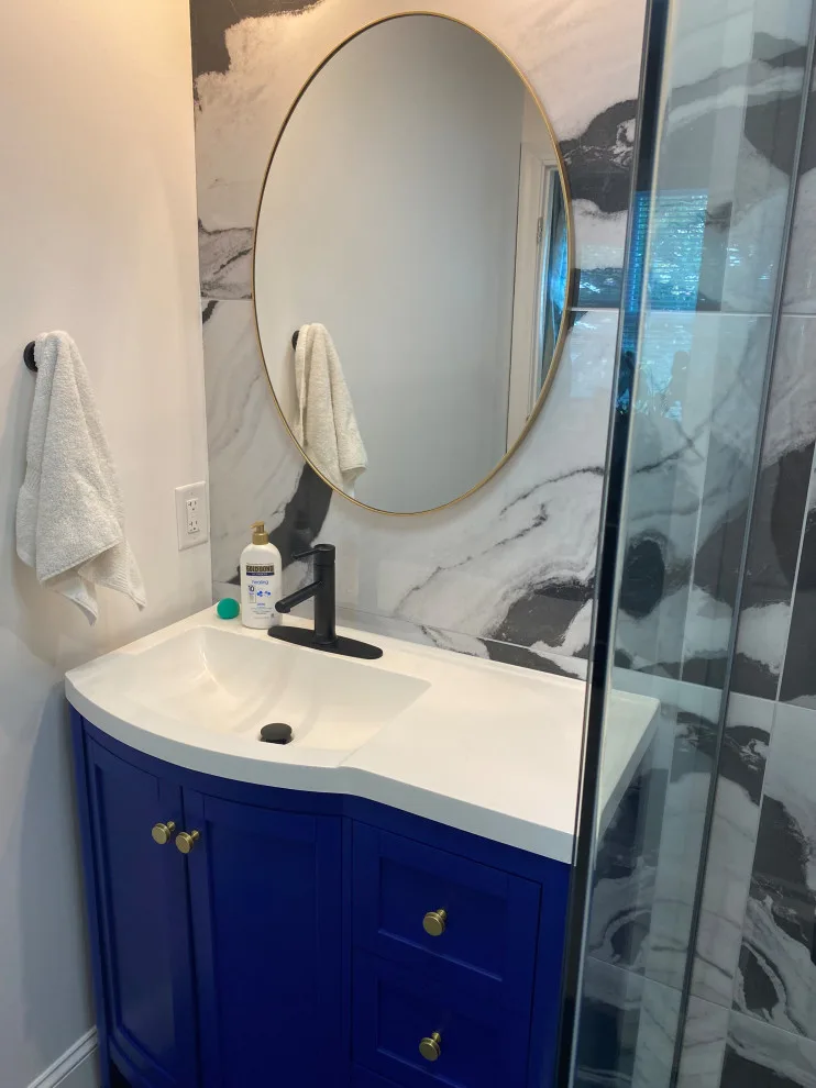 Modern Bath by Brian Miller Custom Remodeling - Photo 3