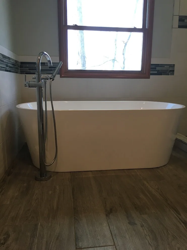 Modern Bath by Brian Miller Custom Remodeling - Photo 6