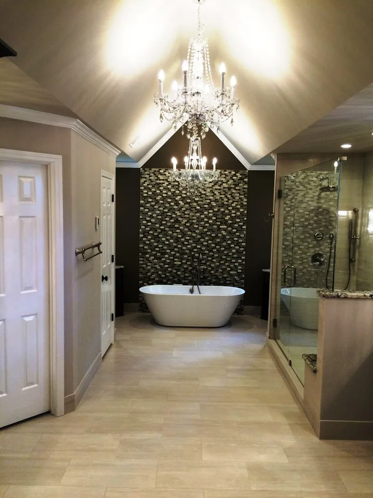 Modern bathroom by Custom Professional Remodeling, Inc - Photo 5