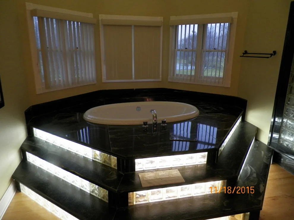Modern Bathroom in Black and White by A&B's Home Improvements - Photo 7