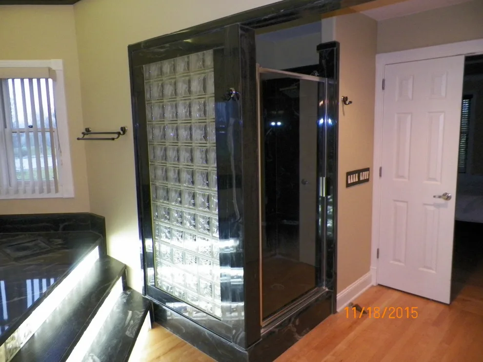 Modern Bathroom in Black and White by A&B's Home Improvements - Photo 5