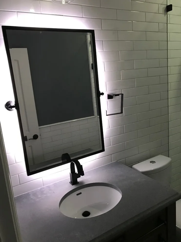 Modern Restroom by James Chris Design Build, LLC. - Photo 3