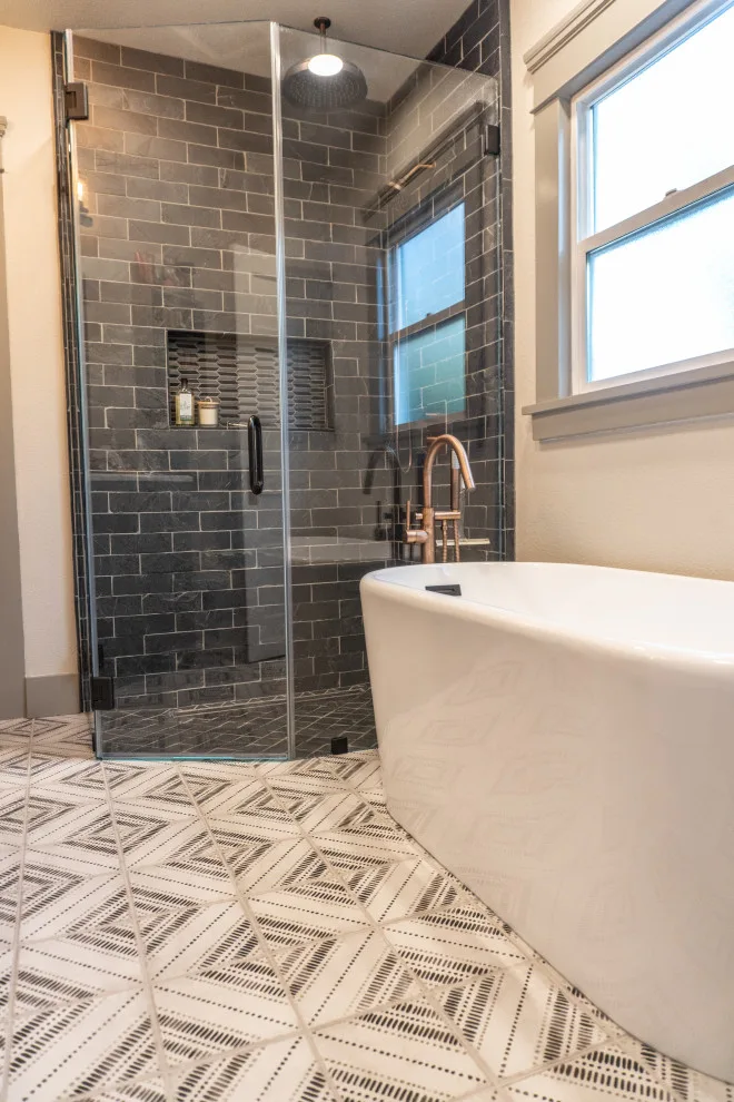 Modern Bathroom by KHB Construction Inc. - Photo 7